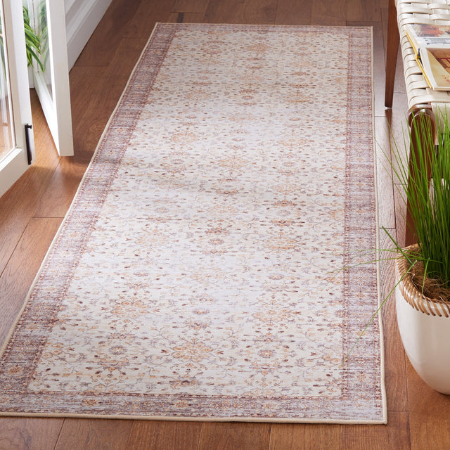 Safavieh Machine Washable Tucson Tsn179B Beige/Gold Rug.