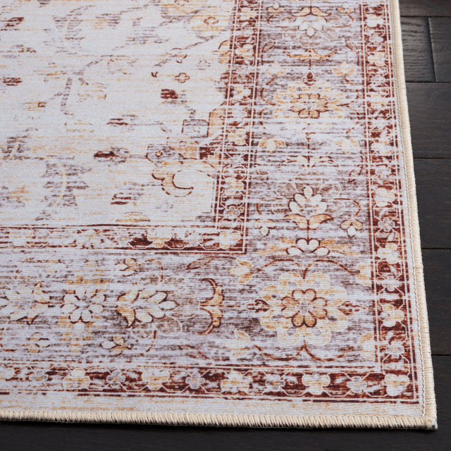 Safavieh Machine Washable Tucson Tsn179B Beige/Gold Rug.