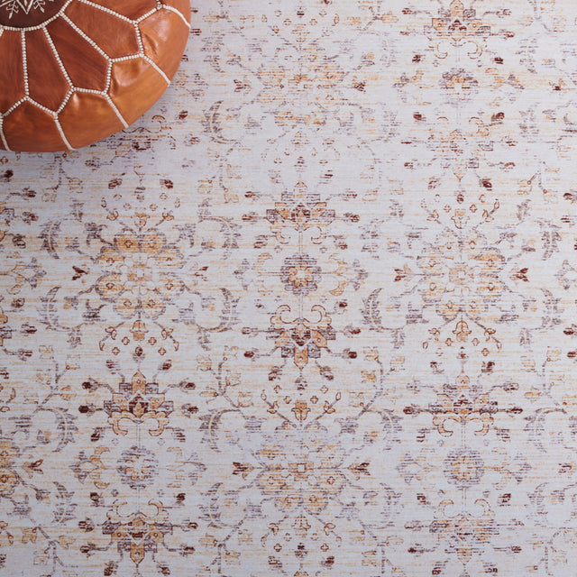 Safavieh Machine Washable Tucson Tsn179B Beige/Gold Rug.