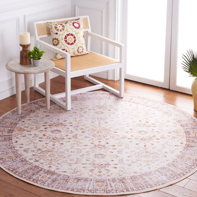 Safavieh Machine Washable Tucson Tsn179B Beige/Gold Rug.
