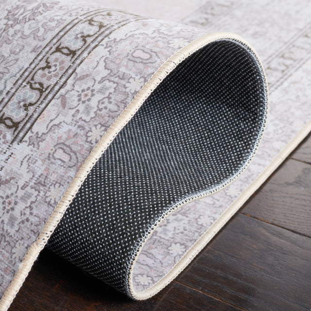 Safavieh Machine Washable Tucson Tsn184B Beige/Light Green Rug.