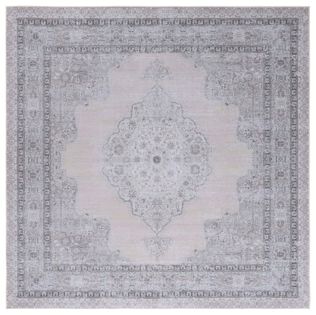 Safavieh Machine Washable Tucson Tsn184B Beige/Light Green Rug.