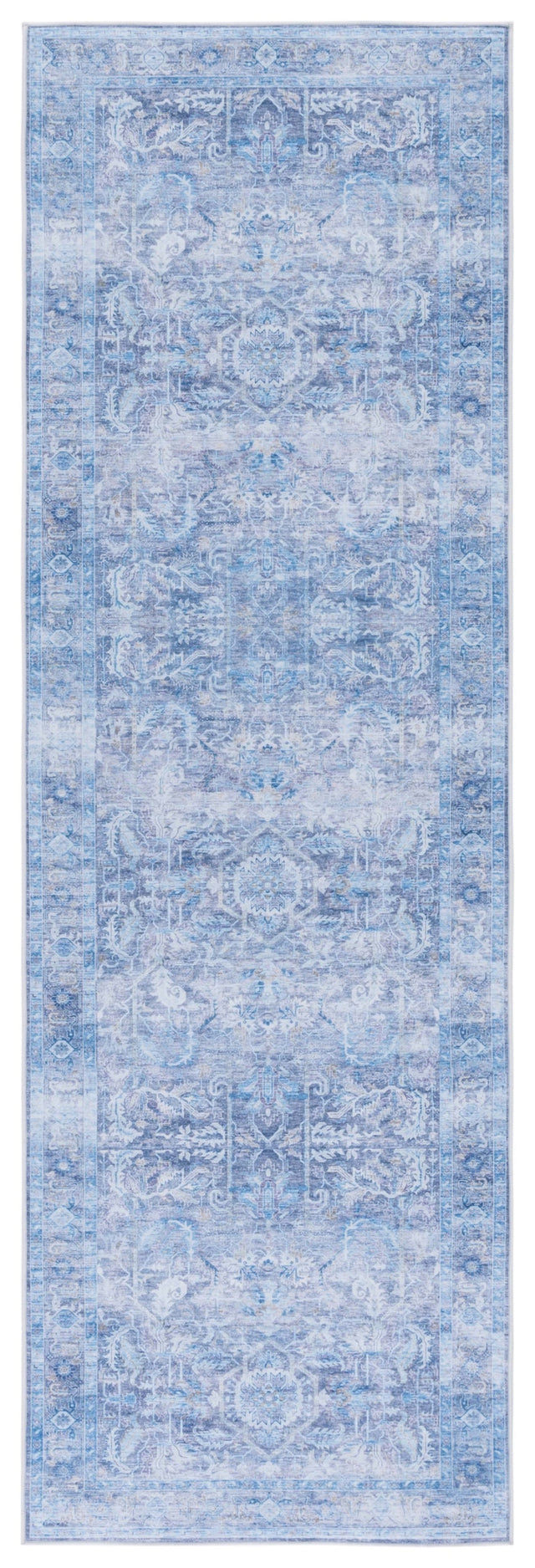 Safavieh Machine Washable Tucson Tsn185V Purple/Blue Rug.