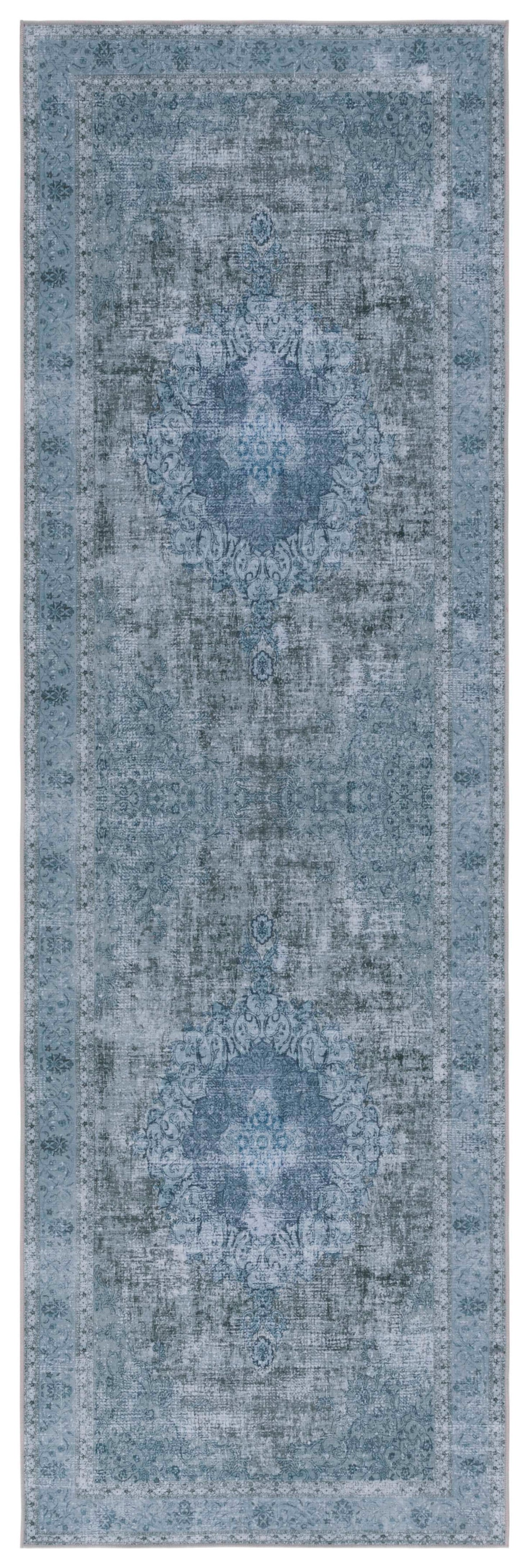 Safavieh Machine Washable Tucson Tsn190X Green/Green Rug.