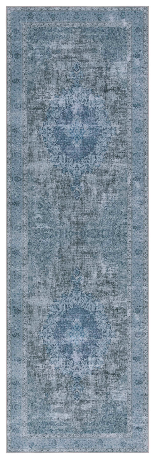 Safavieh Machine Washable Tucson Tsn190X Green/Green Rug.