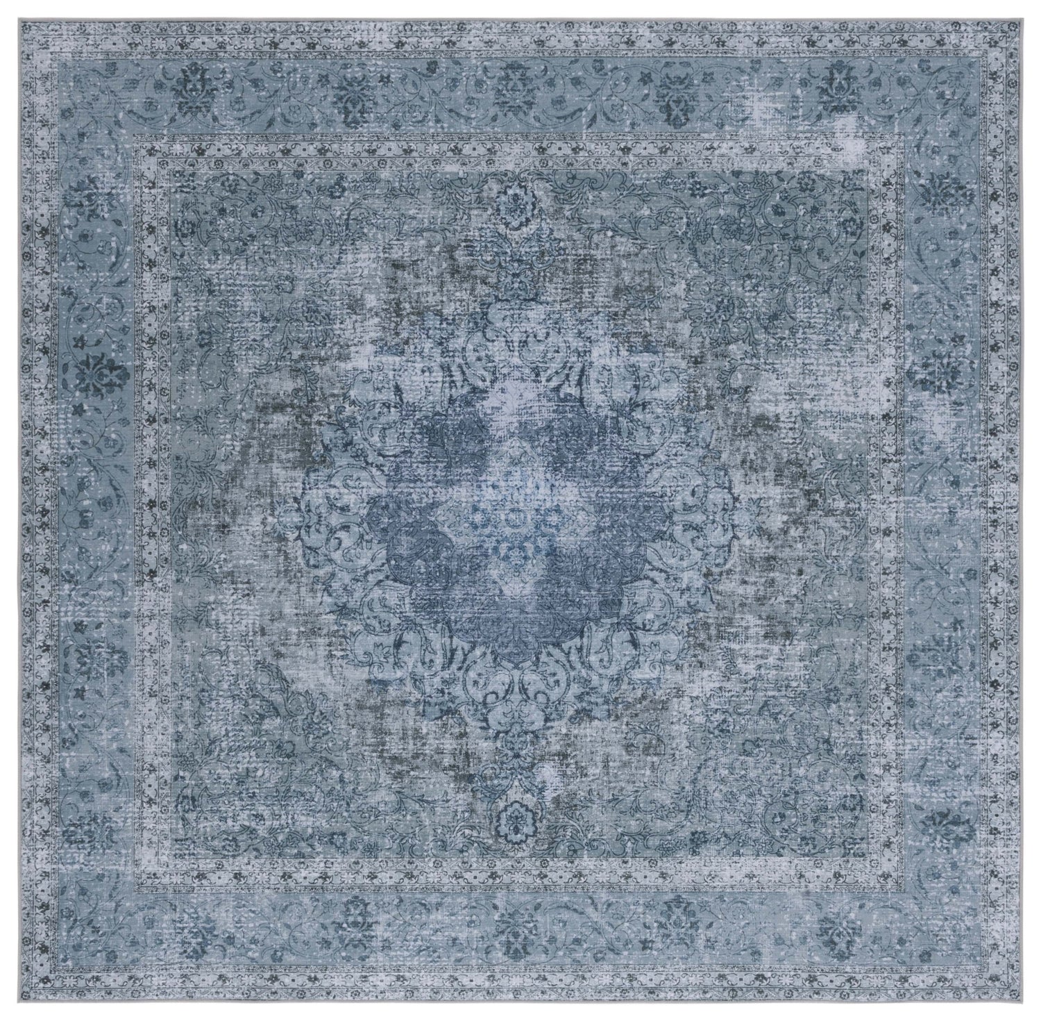 Safavieh Machine Washable Tucson Tsn190X Green/Green Rug.