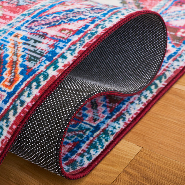 Safavieh Machine Washable Tucson Tsn194B Beige/Rust Rug.