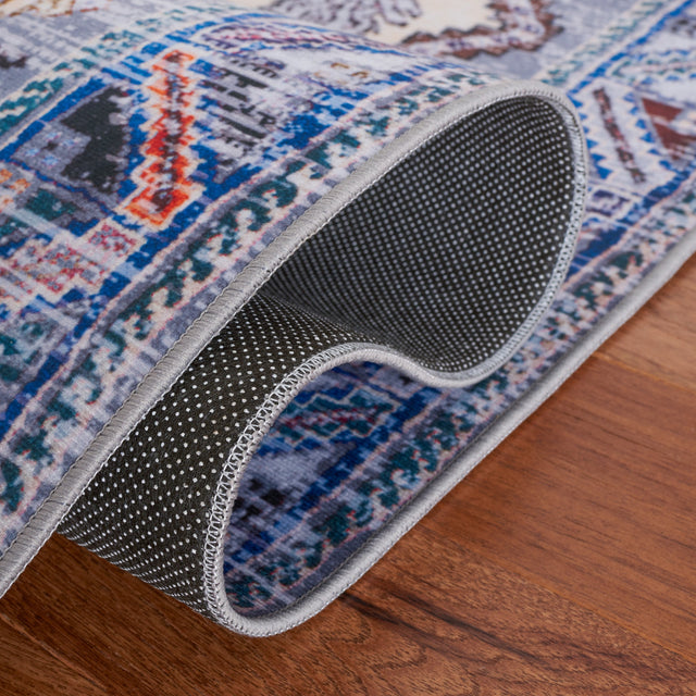 Safavieh Machine Washable Tucson Tsn194C Beige/Grey Rug.