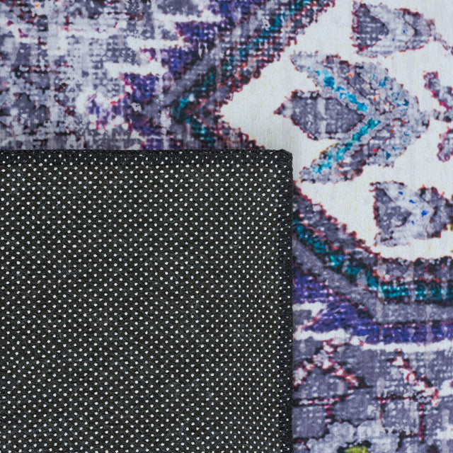 Safavieh Machine Washable Tucson Tsn198B Beige/Grey Rug.