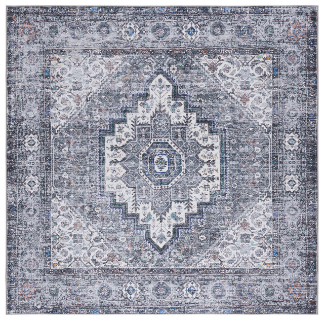 Safavieh Machine Washable Tucson Tsn198B Beige/Grey Rug.