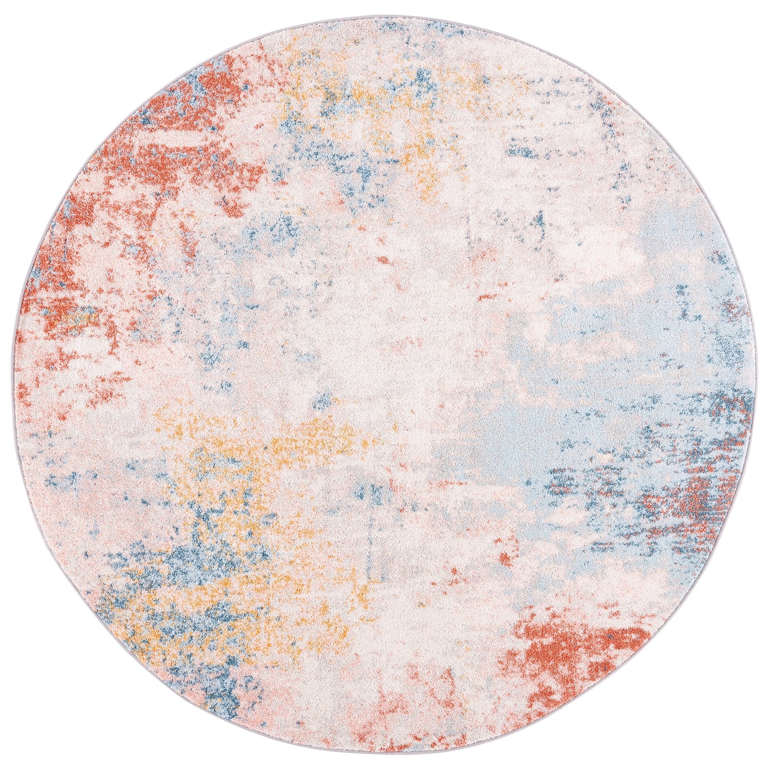 Safavieh Tulum Tul207A Ivory/Pink Rug.