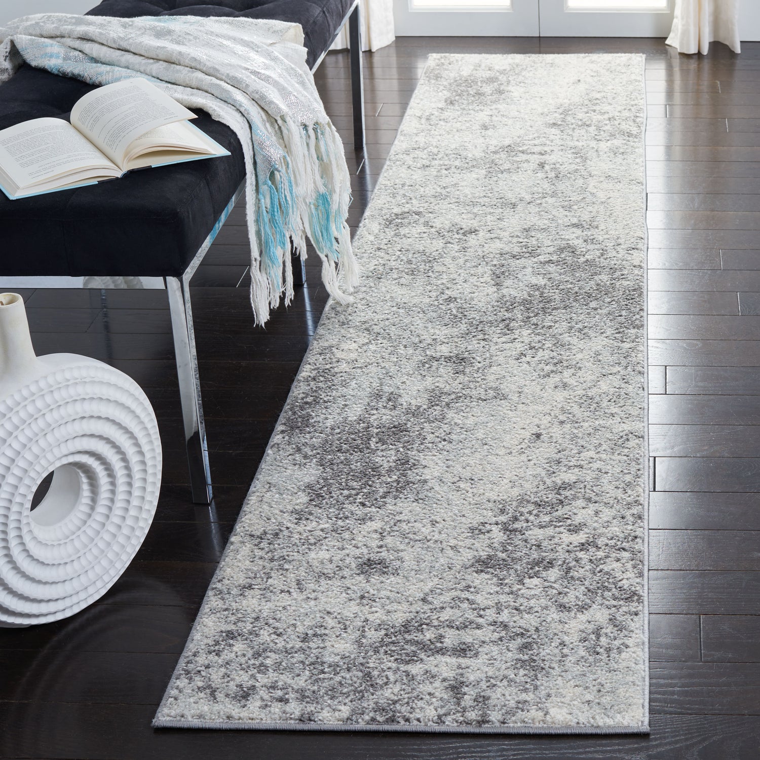 Safavieh Tulum Tul209B Ivory/Grey Rug.