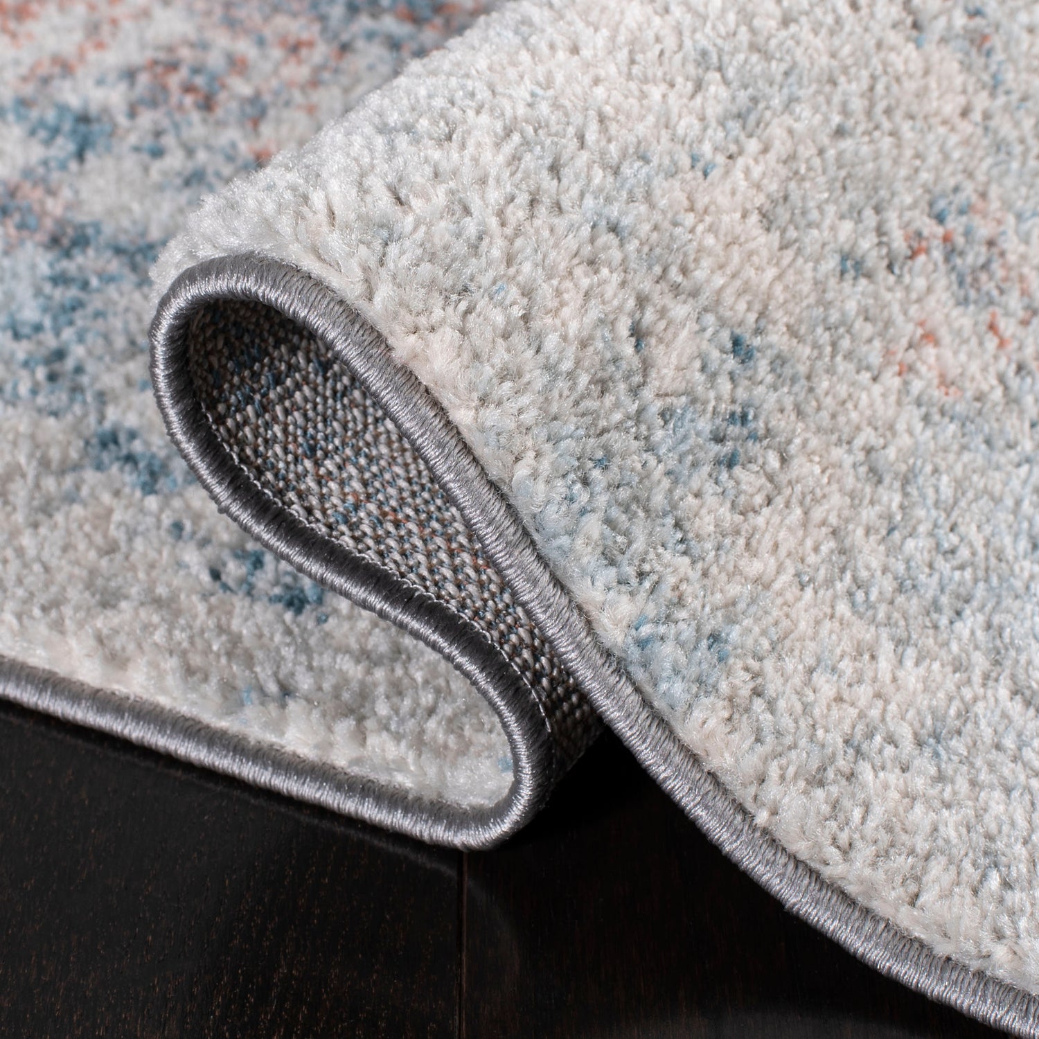Safavieh Tulum Tul209M Light Blue/Ivory Rug.