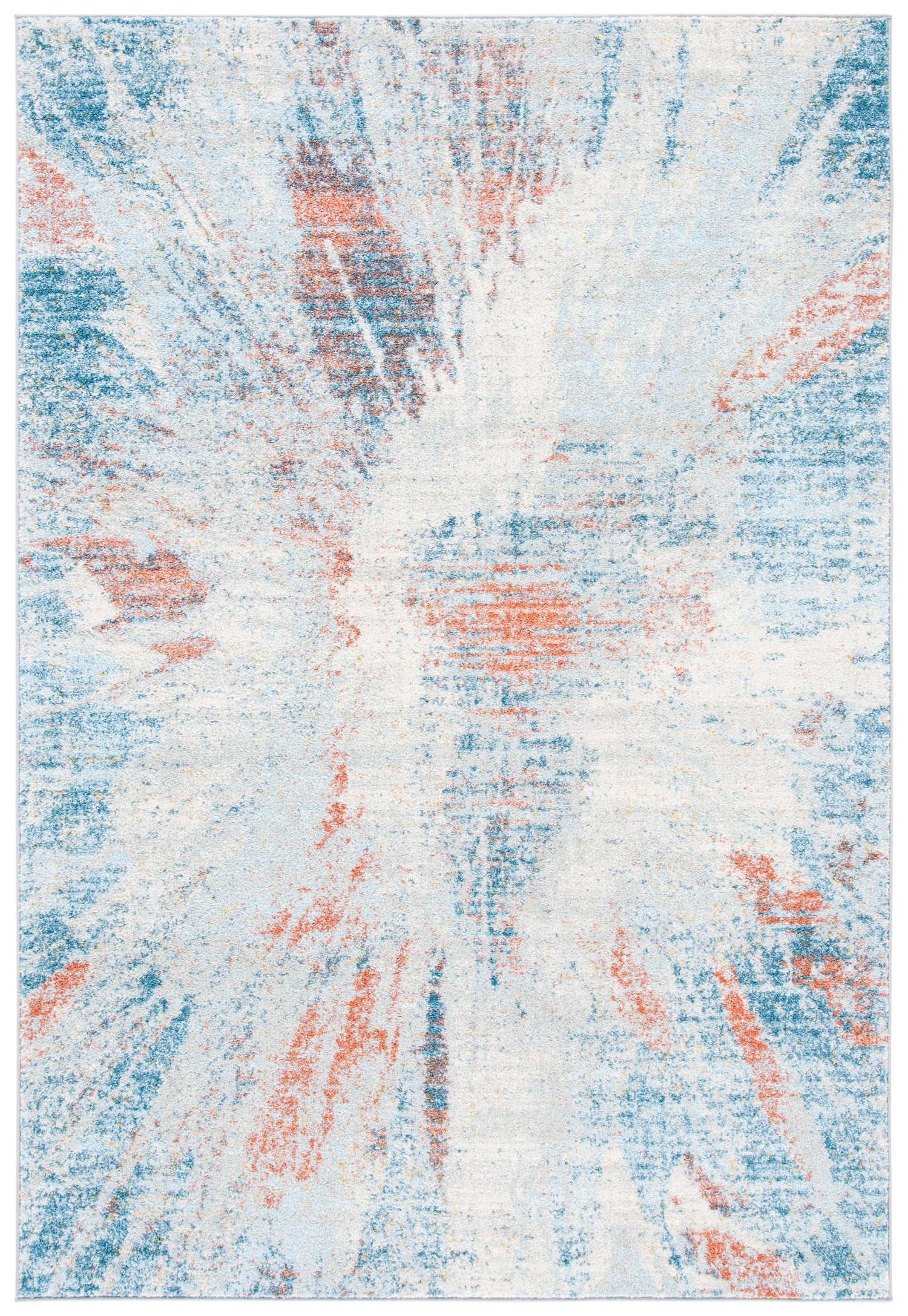 Safavieh Tulum Tul228M Blue/Pink Rug.