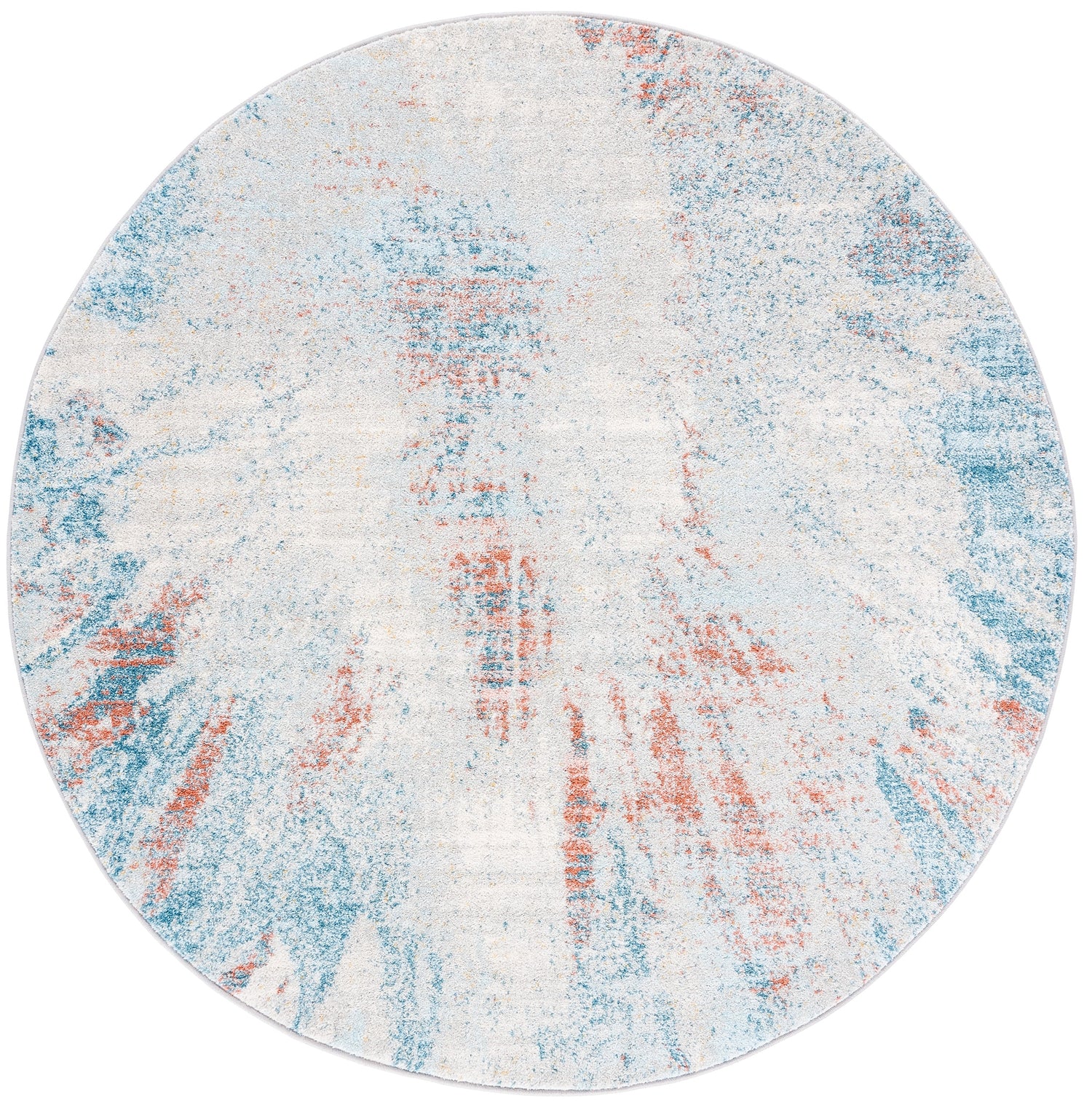 Safavieh Tulum Tul228M Blue/Pink Rug.