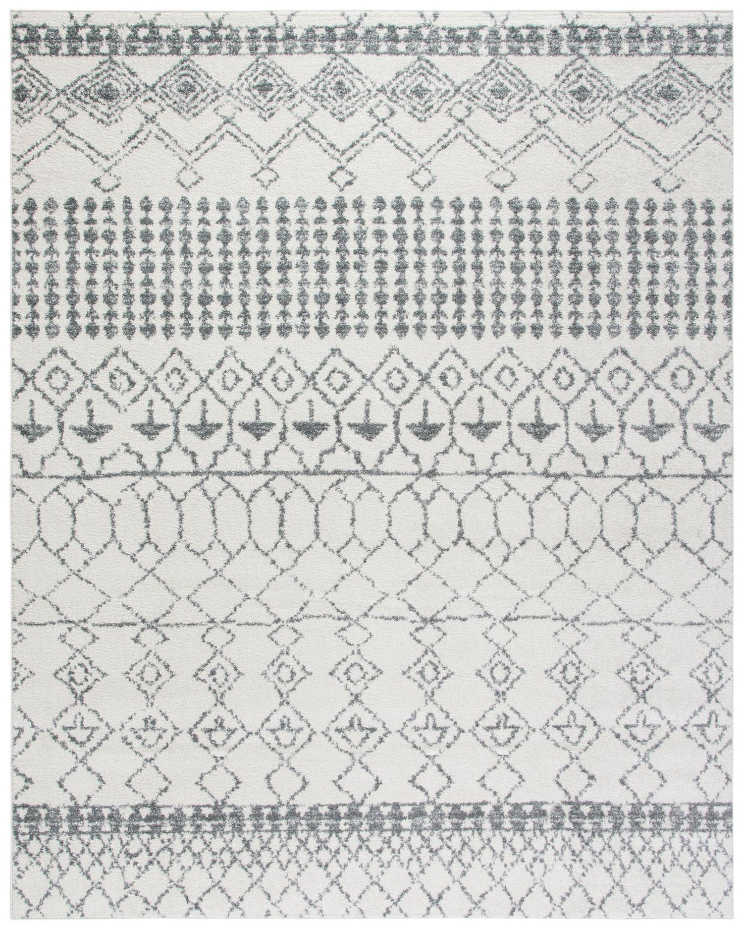 Safavieh Tulum Tul229A Ivory/Grey Rug.