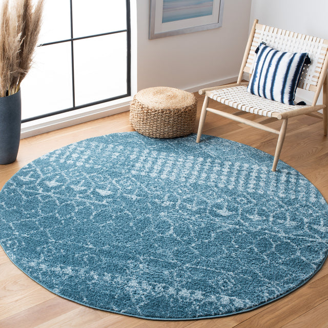 Safavieh Tulum Tul229M Turquoise/Blue Rug.
