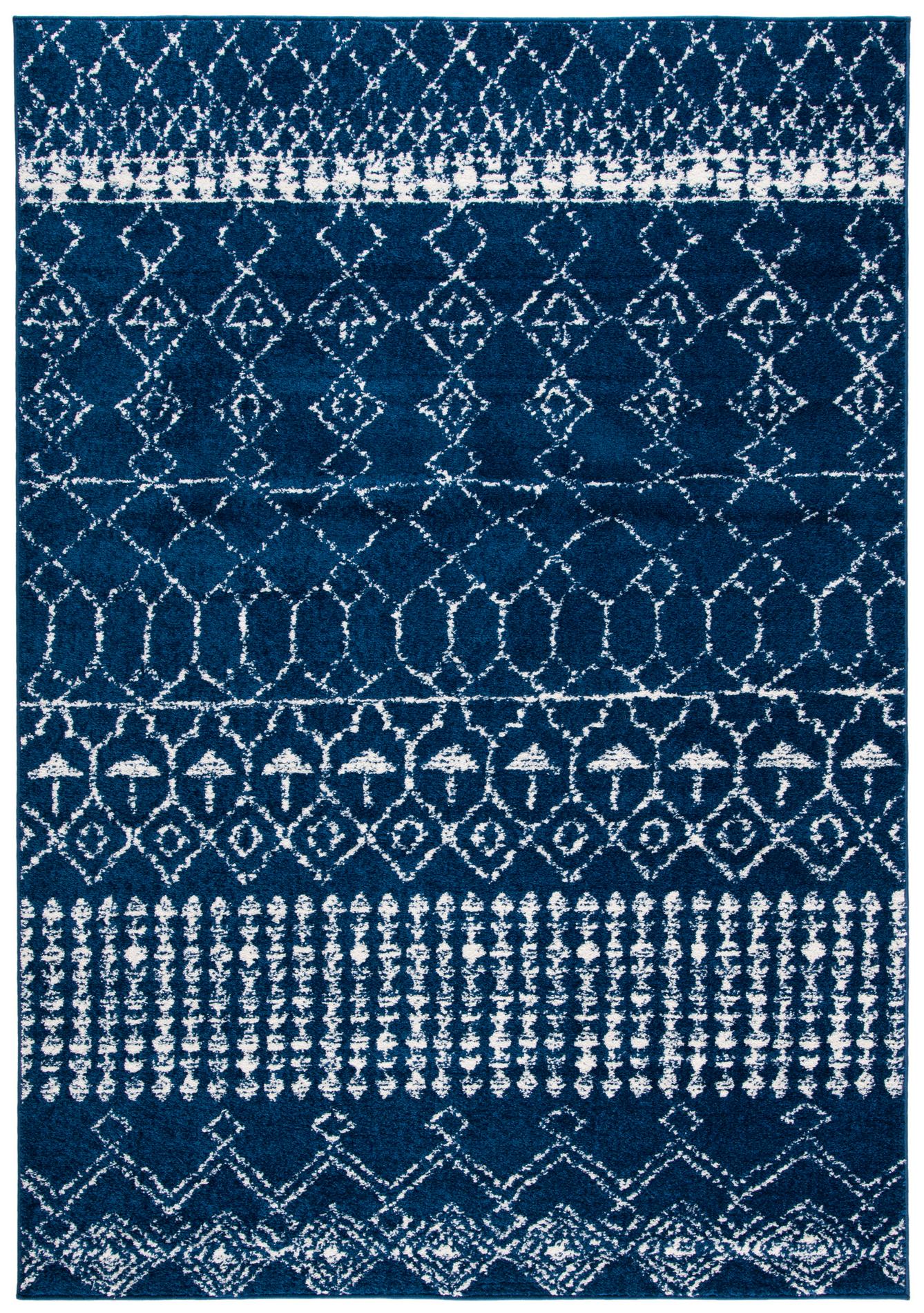 Safavieh Tulum Tul229N Navy/Ivory Rugs.