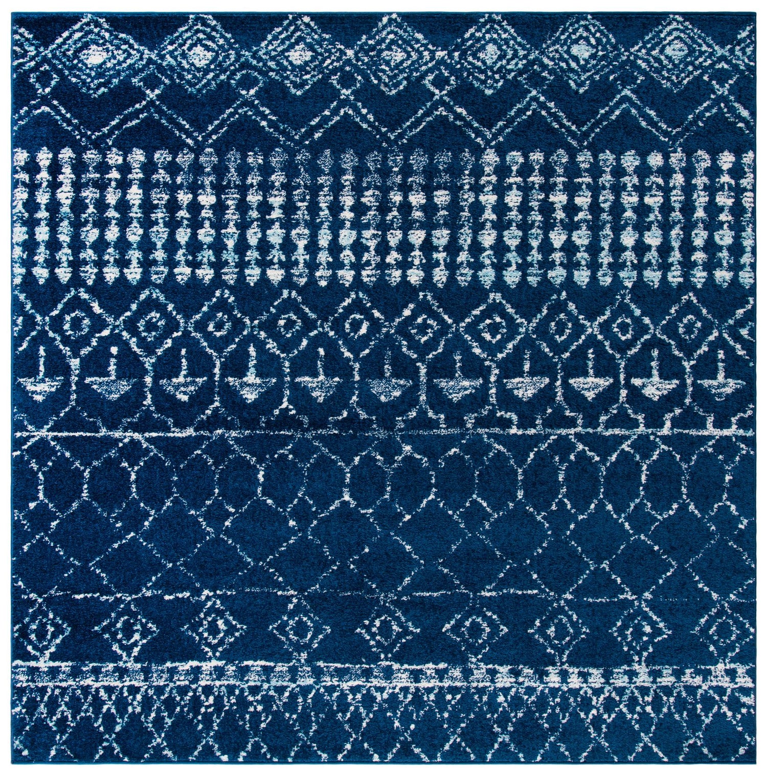 Safavieh Tulum Tul229N Navy/Ivory Rugs.