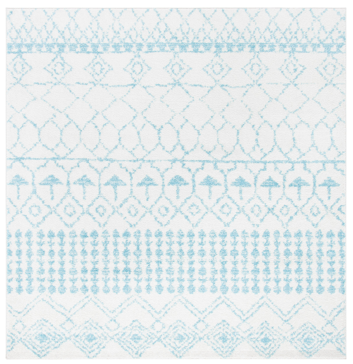 Safavieh Tulum Tul229P Ivory/Turquoise Rugs.