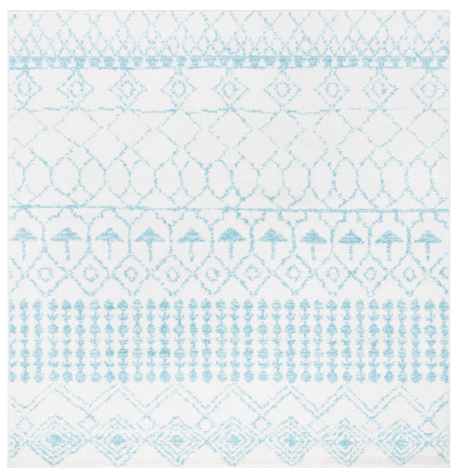 Safavieh Tulum Tul229P Ivory/Turquoise Rugs.