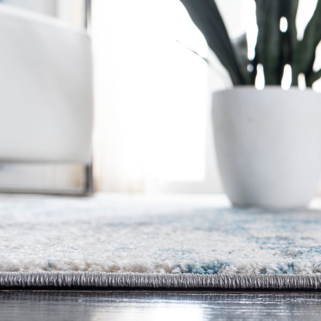 Safavieh Tulum Tul232A Ivory/Blue Rug.