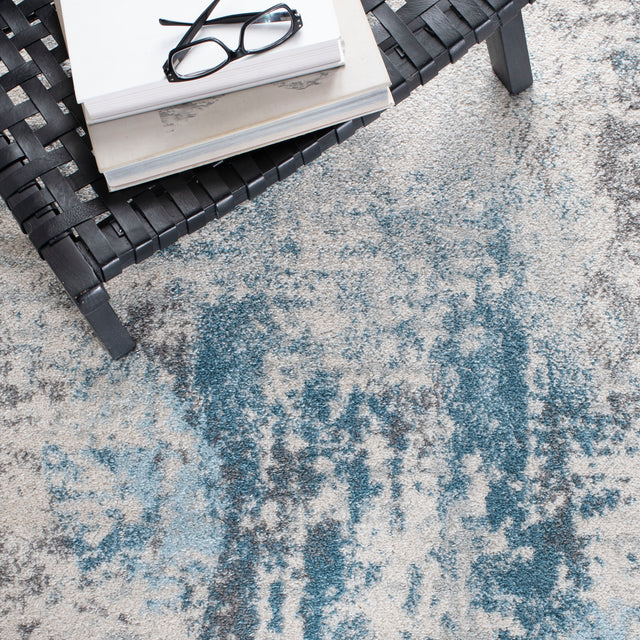 Safavieh Tulum Tul232A Ivory/Blue Rug.