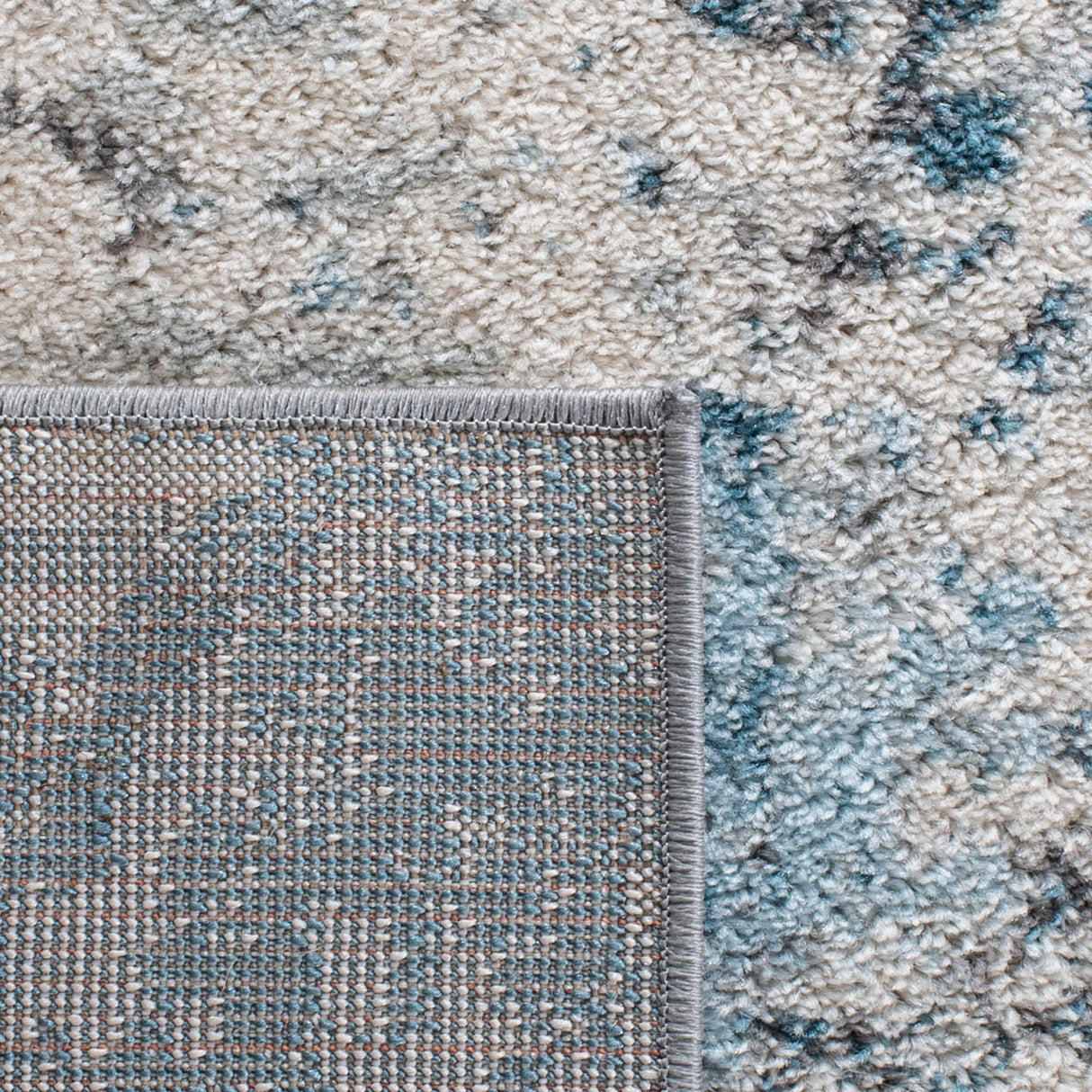 Safavieh Tulum Tul232A Ivory/Blue Rug.