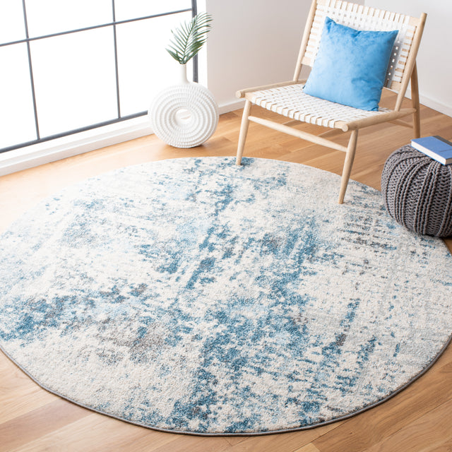 Safavieh Tulum Tul232A Ivory/Blue Rug.
