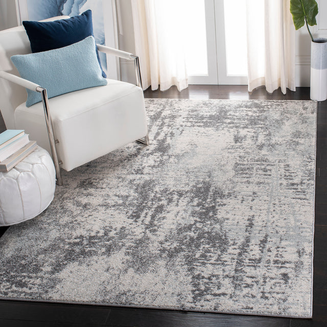 Safavieh Tulum Tul232B Ivory/Charcoal Rug.