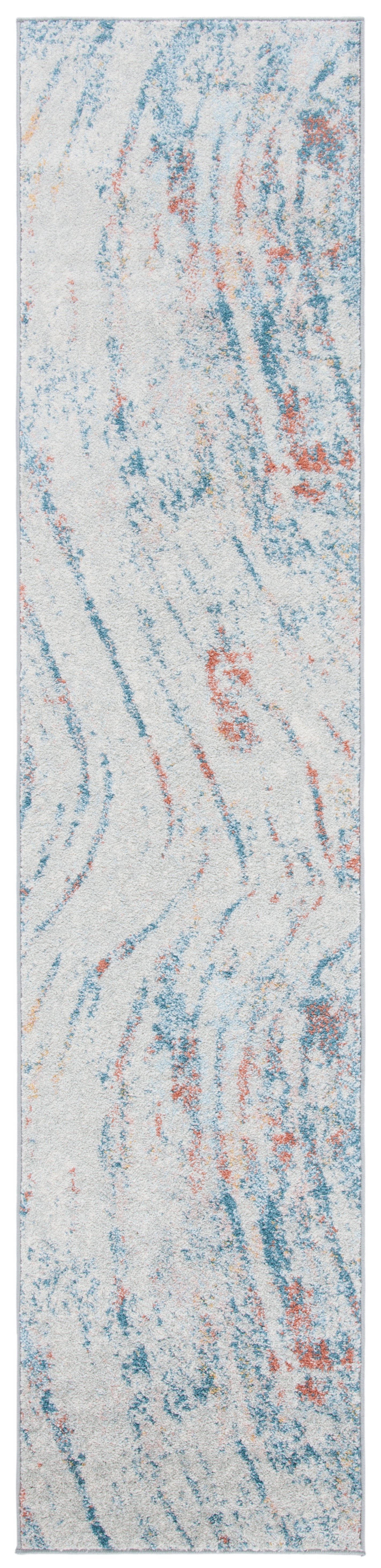 Safavieh Tulum Tul236A Ivory/Dark Blue Rug.