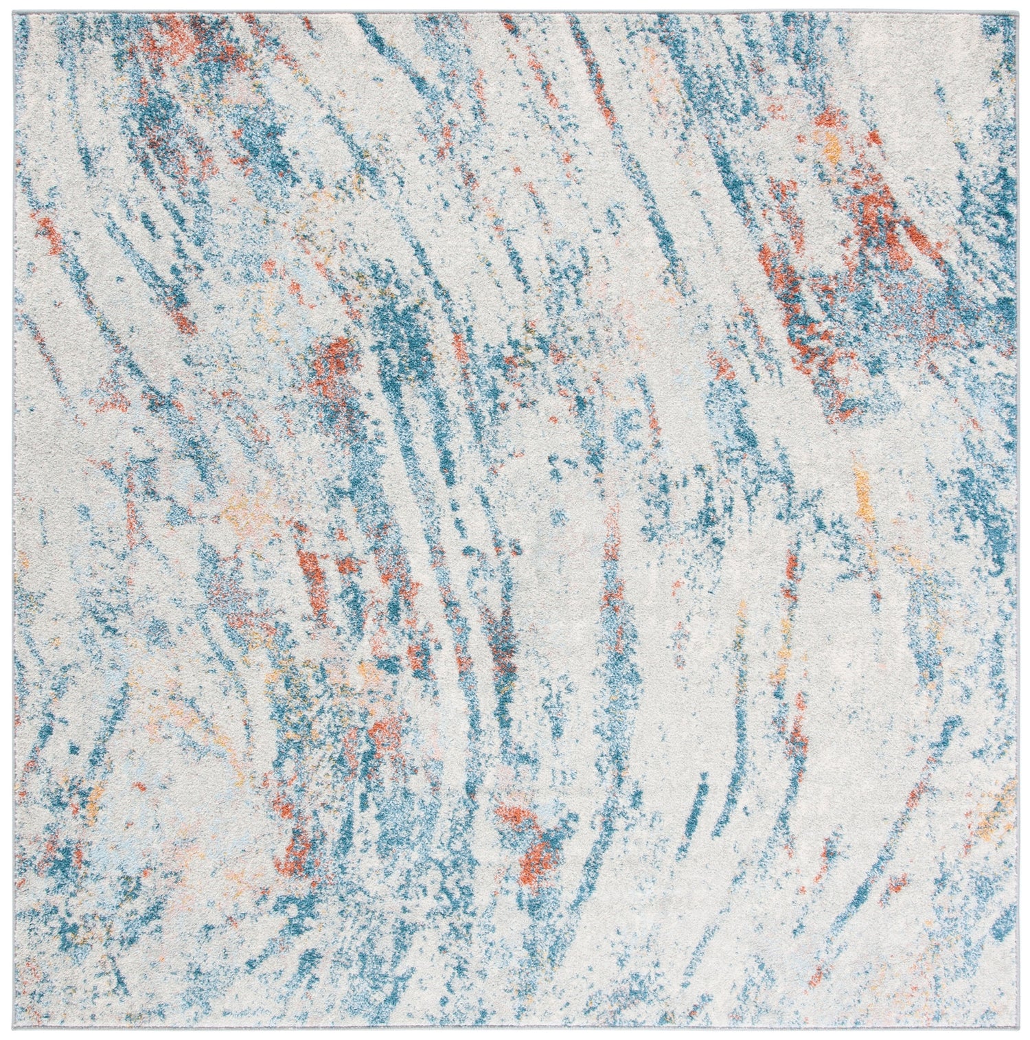 Safavieh Tulum Tul236A Ivory/Dark Blue Rug.