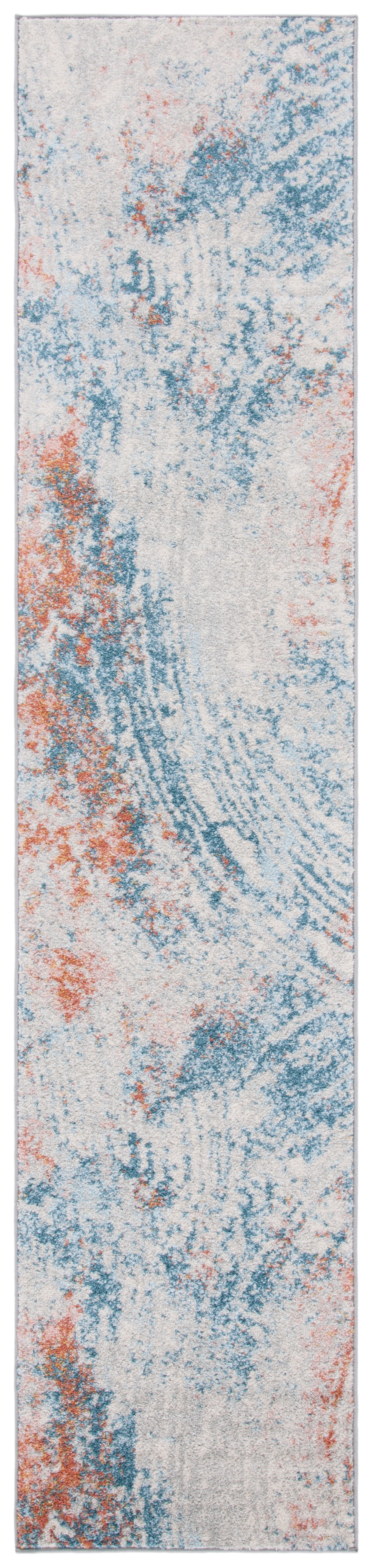 Safavieh Tulum Tul237A Ivory/Dark Blue Rugs.