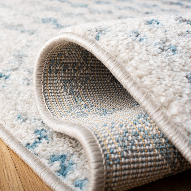 Safavieh Tulum Tul240C Ivory/Turquoise Rug.