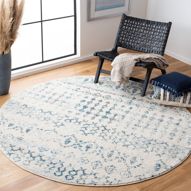 Safavieh Tulum Tul240C Ivory/Turquoise Rug.