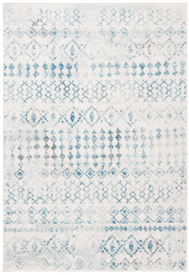 Safavieh Tulum Tul240C Ivory/Turquoise Rug.