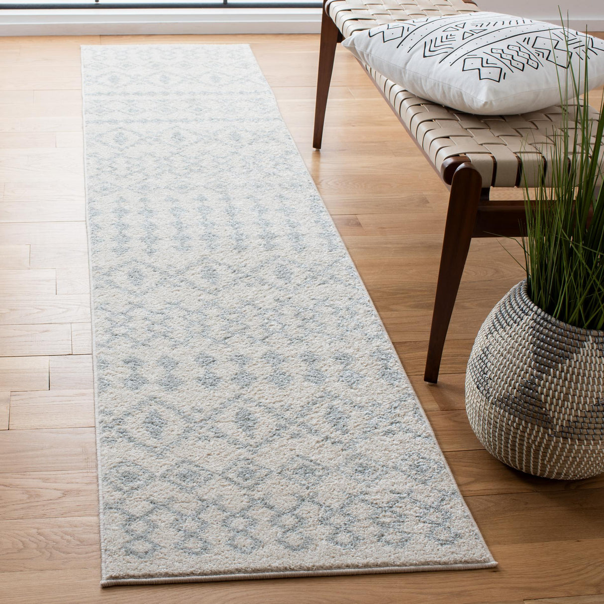 Safavieh Tulum Tul240E Ivory/Light Grey Rugs.