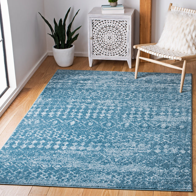 Safavieh Tulum Tul240M Turquoise/Blue Rug.