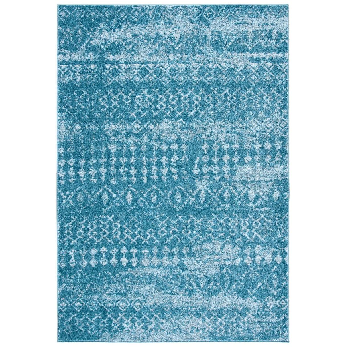 Safavieh Tulum Tul240M Turquoise/Blue Rug.