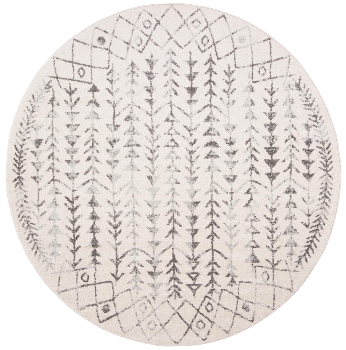 Safavieh Tulum Tul262A Ivory/Grey Rug.