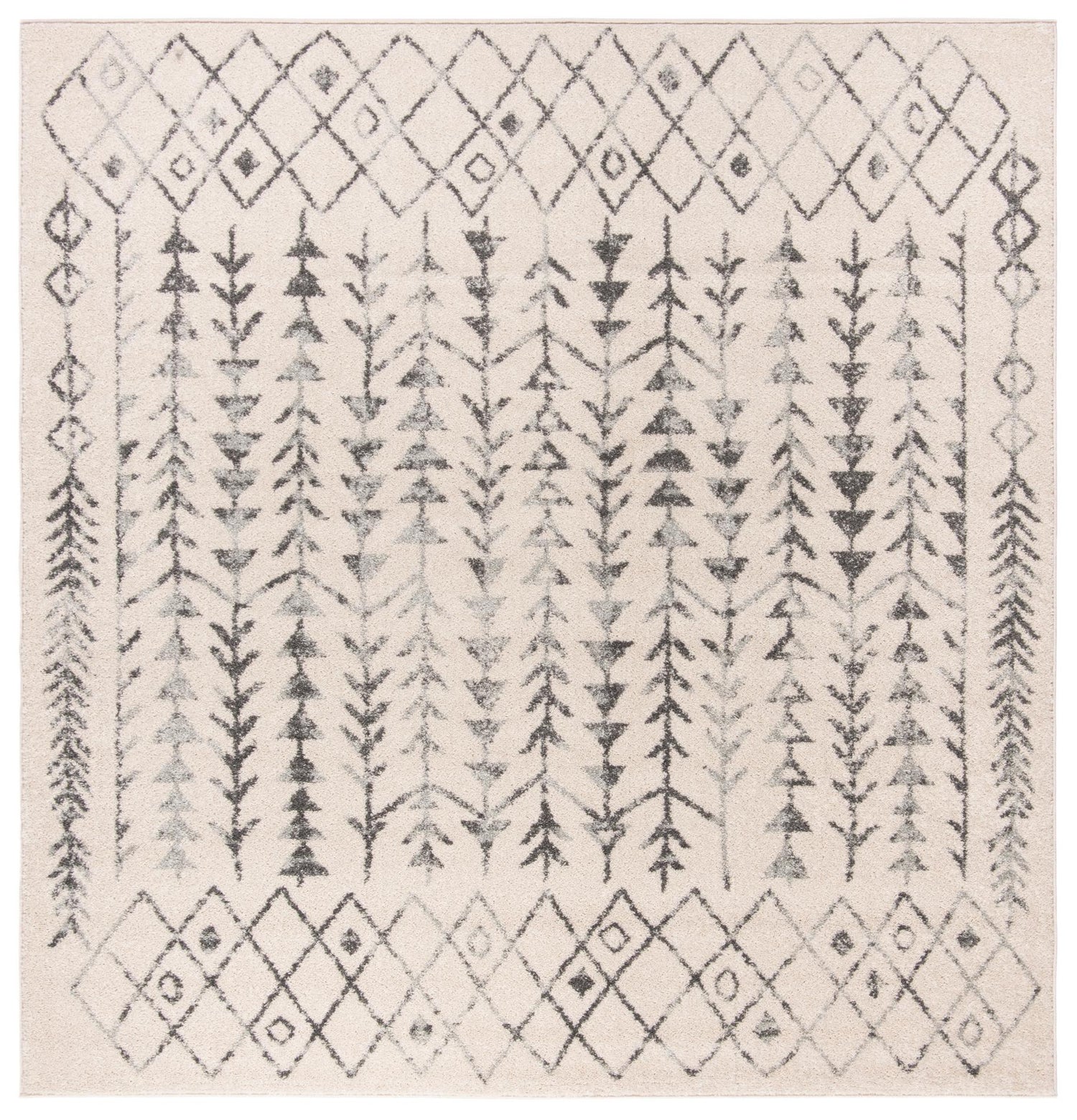 Safavieh Tulum Tul262A Ivory/Grey Rug.