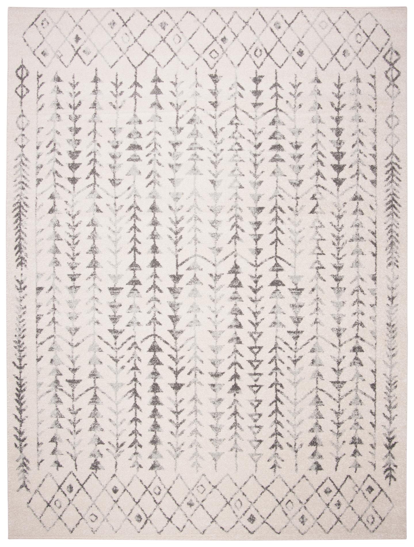 Safavieh Tulum Tul262A Ivory/Grey Rug.