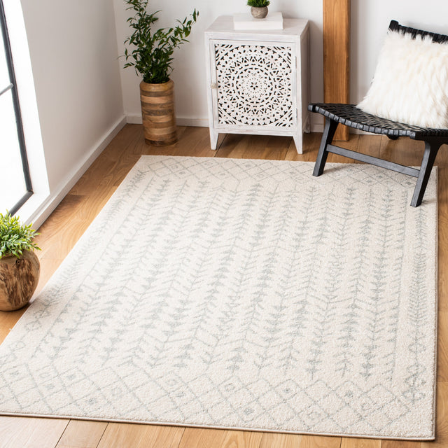 Safavieh Tulum Tul262B Ivory/Light Grey Rug.