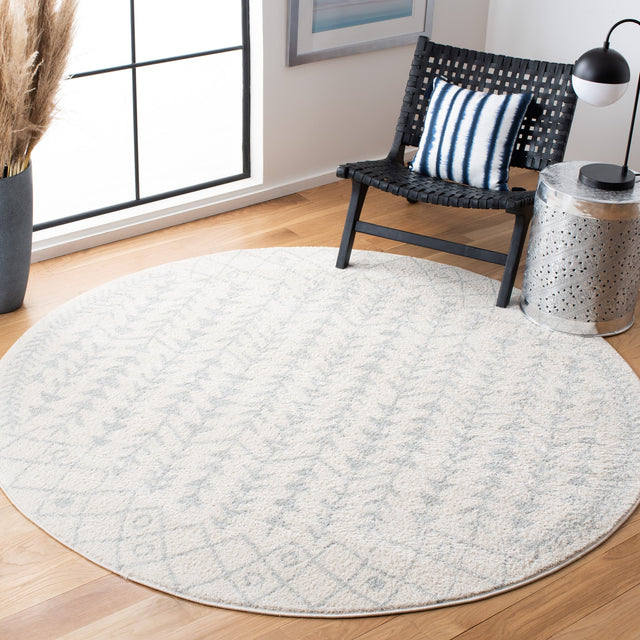 Safavieh Tulum Tul262B Ivory/Light Grey Rug.