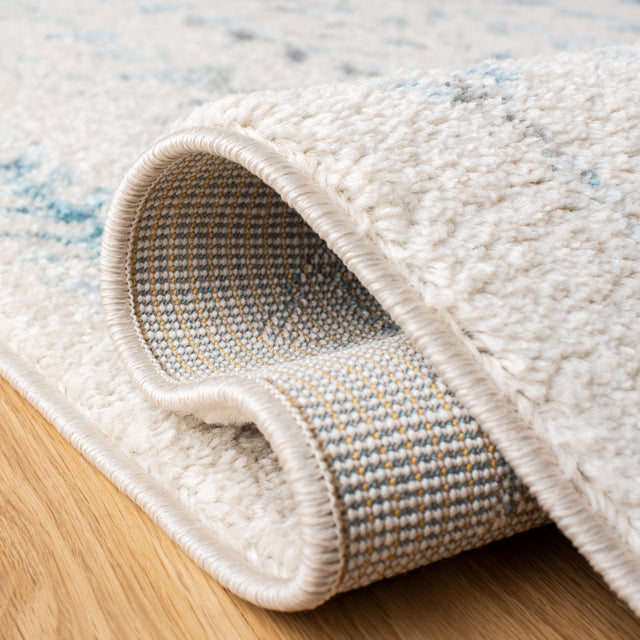 Safavieh Tulum Tul262C Ivory/Turquoise Rug.