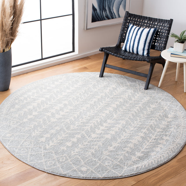 Safavieh Tulum Tul262G Light Grey/Ivory Rug.