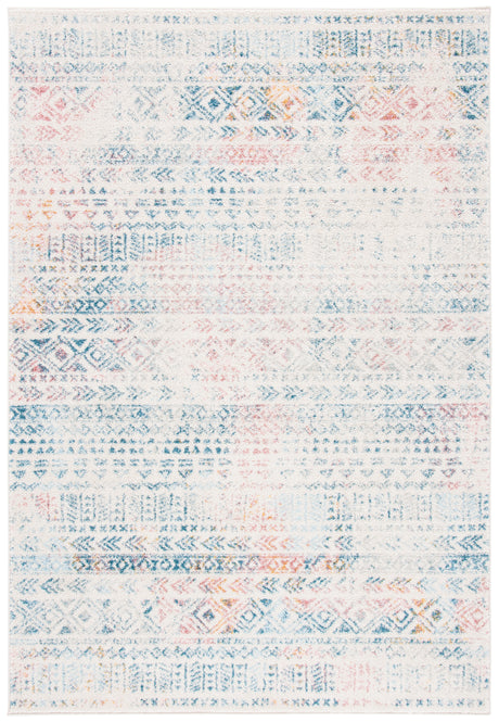 Safavieh Tulum Tul263A Ivory/Terracotta Rug.
