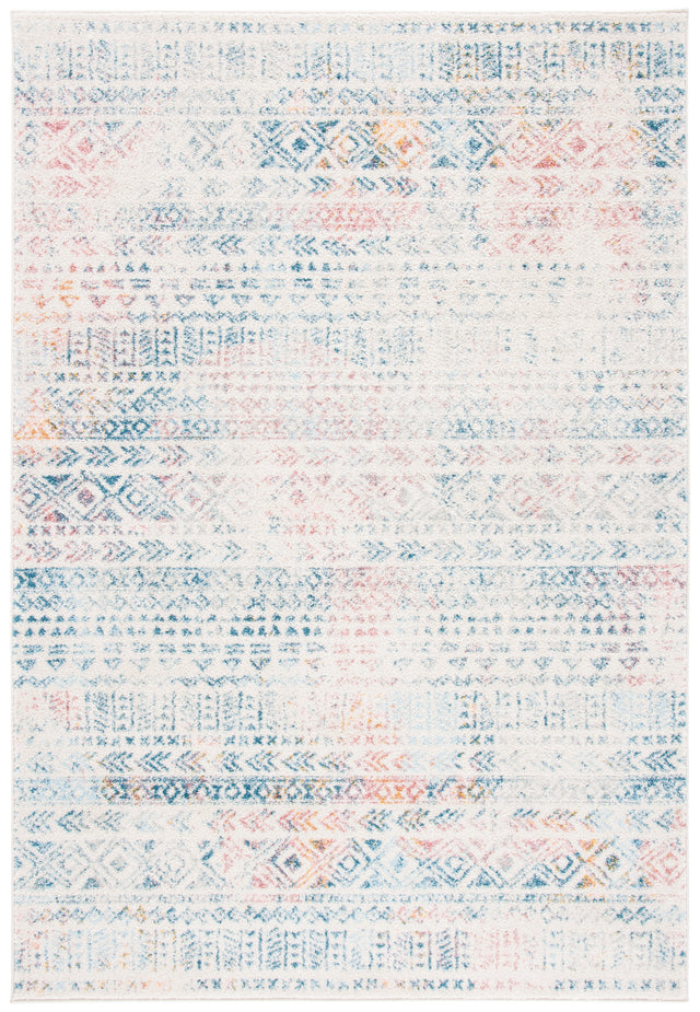 Safavieh Tulum Tul263A Ivory/Terracotta Rug.