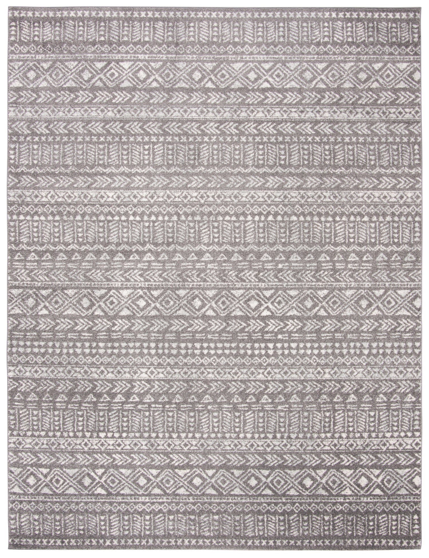 Safavieh Tulum Tul263F Dark Grey/Ivory Rug.