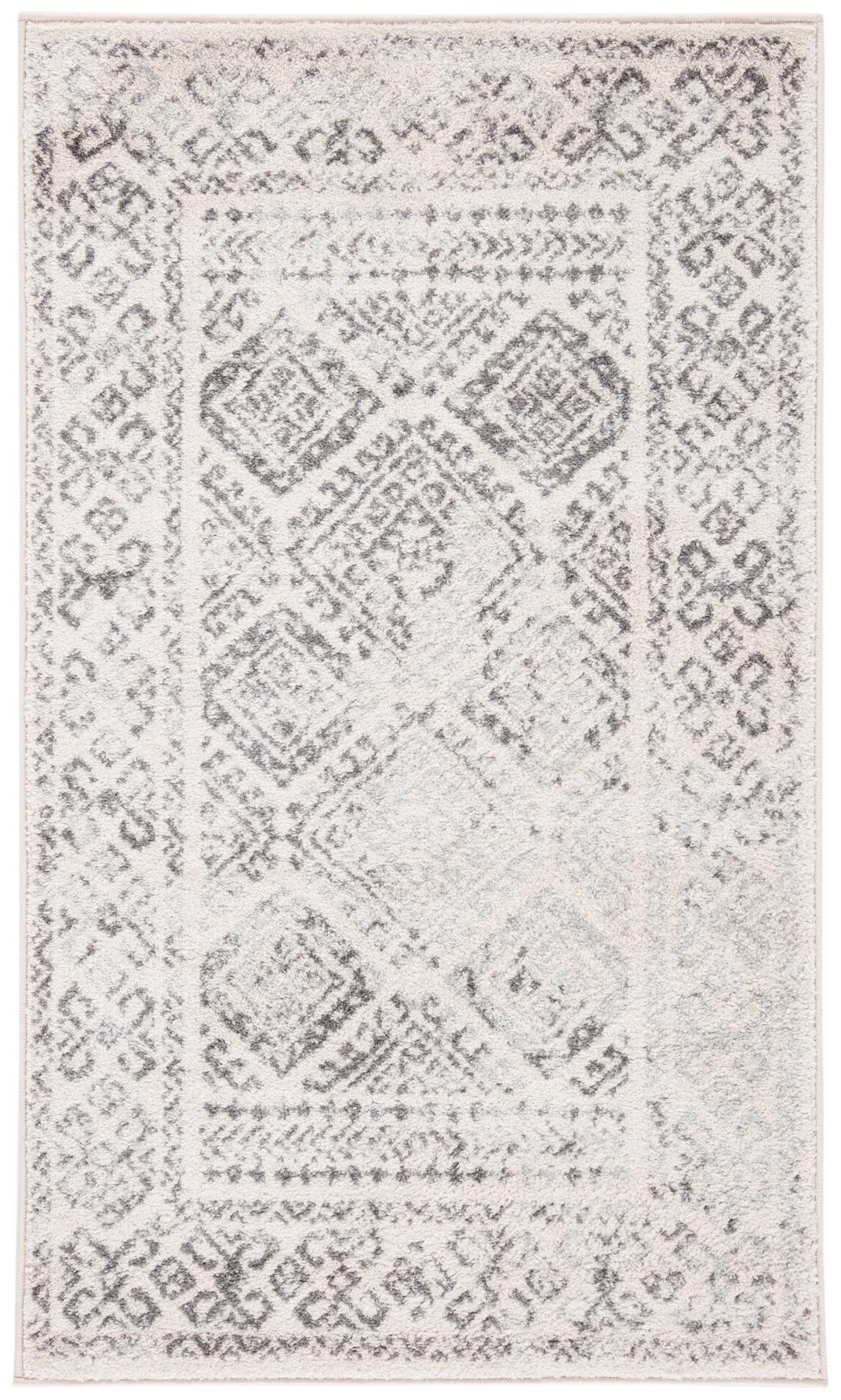 Safavieh Tulum Tul264A Ivory/Grey Rug.